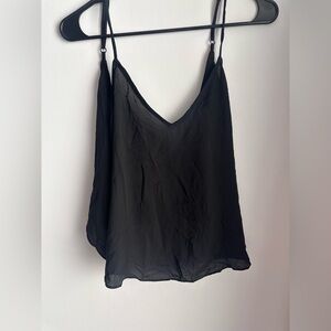 Abbeline Black Camisole Top